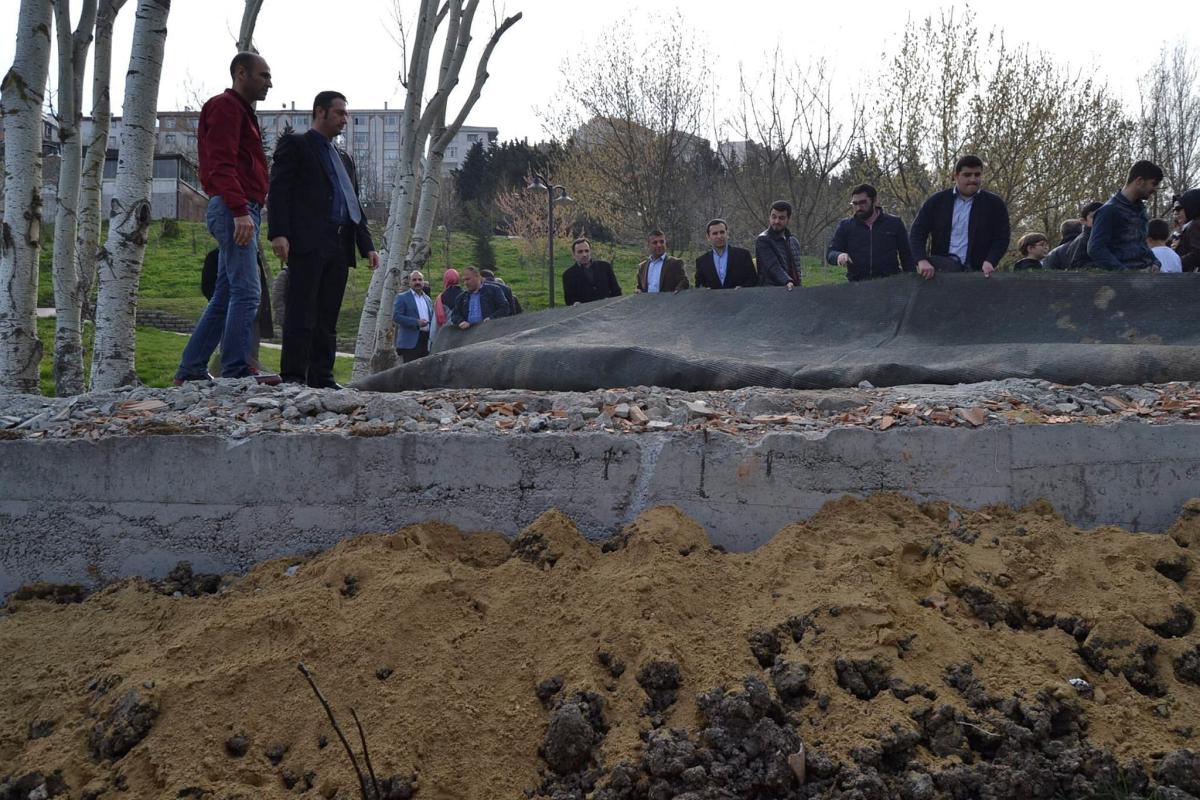 Avcılar'da mescit yıkımına protesto