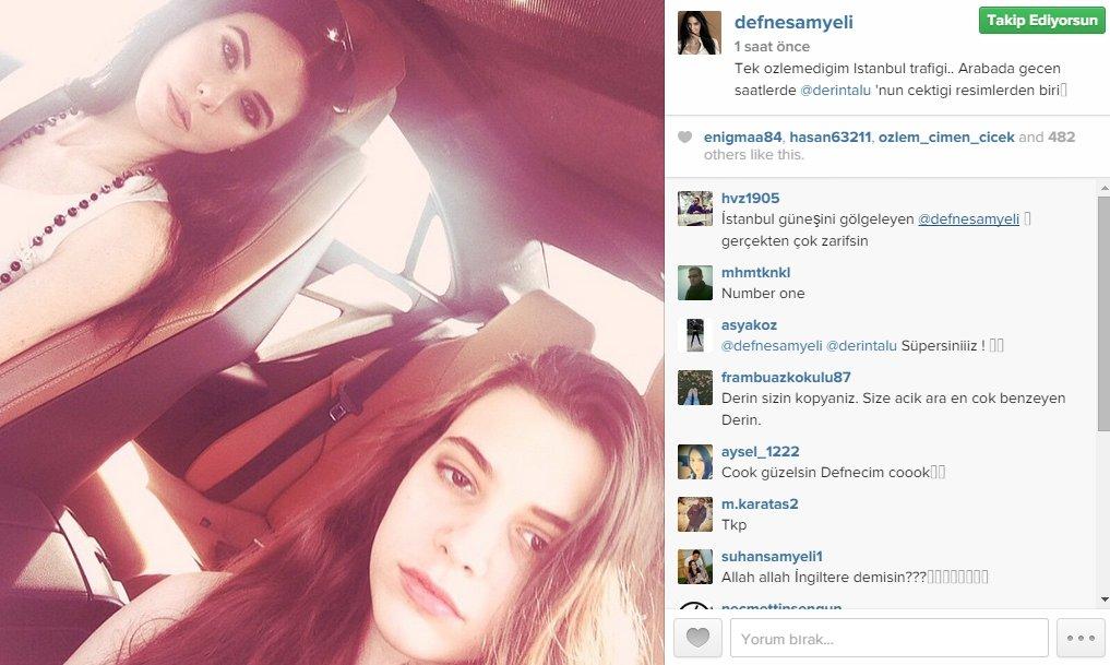 Defne Samyeli küçük kızıyla ilk kez fotoğraf paylaştı