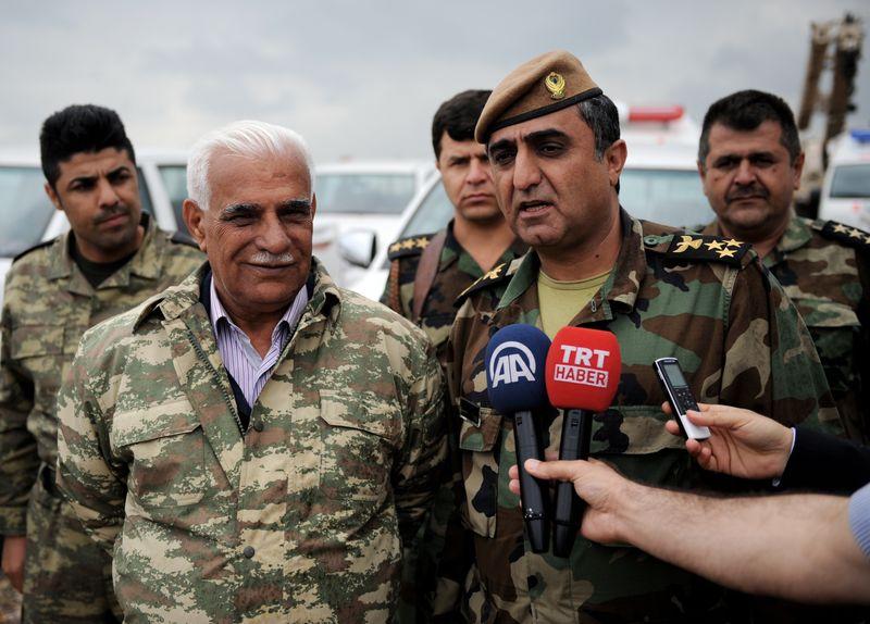 Türkiye'den Peşmergeye araç yardımı