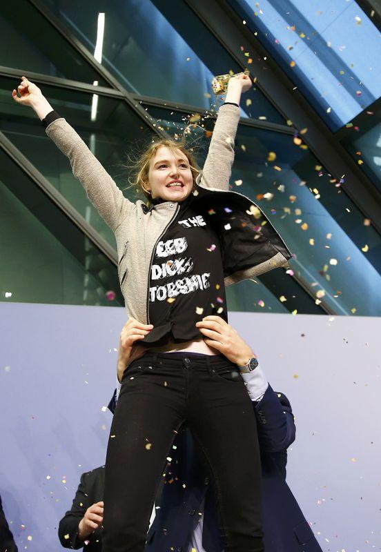 AMB Başkanı Draghi protesto edildi