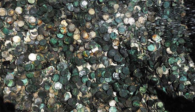 Batık gemiden hazine çıktı