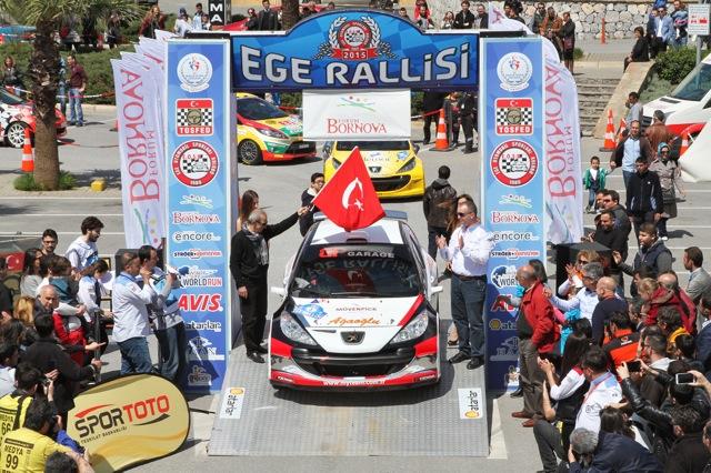 Hakkı Ağaoğlu ve Nehir Yılmaz ralliden puanla döndü