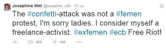 AMB eylemcisi Josephine Witt'in FEMEN yılları