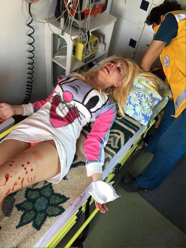 Cicişler Denizli’de kaza yaptı