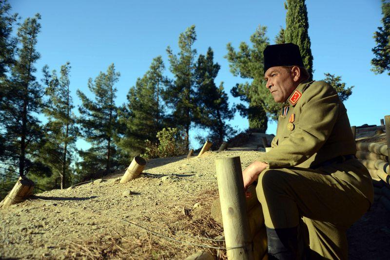 Atatürk'ün benzeri Gelibolu Yarımadası'nda