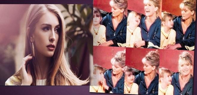 Yasemin Allen'ın çocukluk görüntüleri