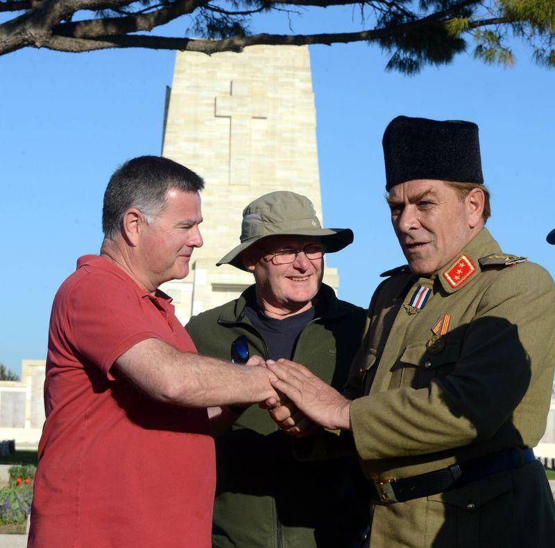 Atatürk'ün benzeri Gelibolu Yarımadası'nda