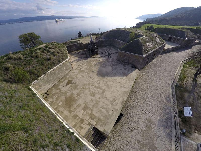 Gelibolu Milli Parkı havadan görüntülendi