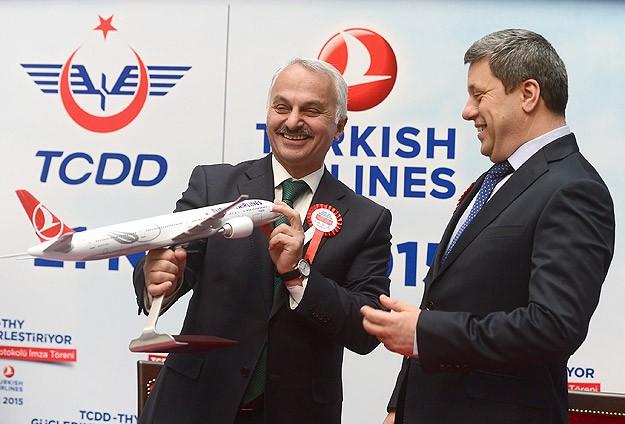 TCDD ile THY işbirliği protokolü imzaladı