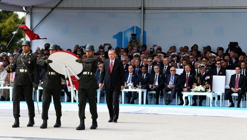 Çanakkale'de şehitler için anma töreni