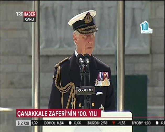 Erdoğan Çanakkale Savaşı'nın 100. yıl dönümü töreninde