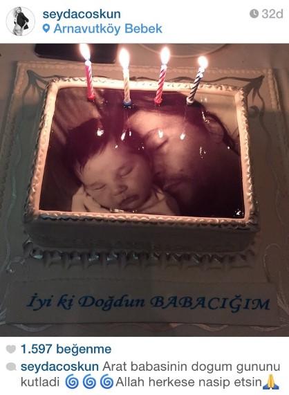 Şeyda Coşkun oğlunun yüzünü gösterdi