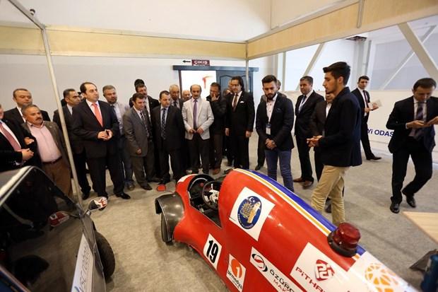 Çorum'da teknoloji fuarı açıldı