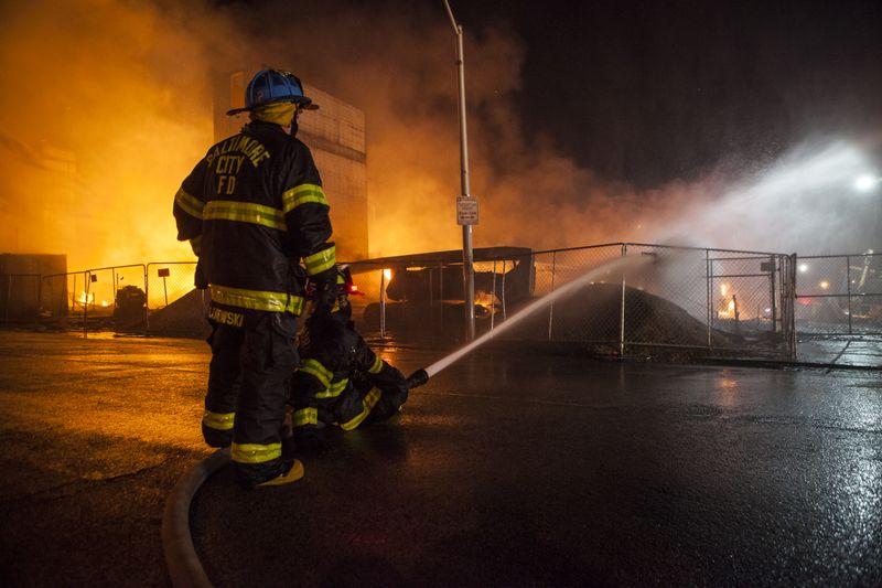 Baltimore'da olaylar kontrolden çıktı