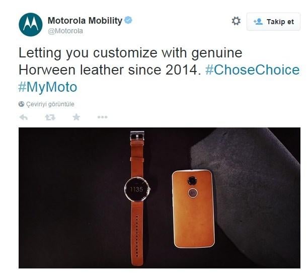 Motorola'dan LG'ye gönderme