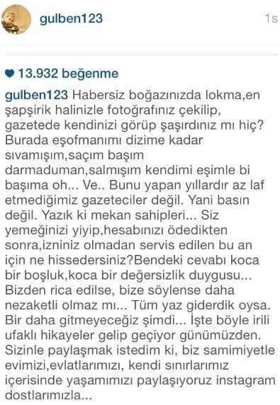 Erhan Çelik ve Gülben Ergen'den esnafa fotoğraf tepkisi