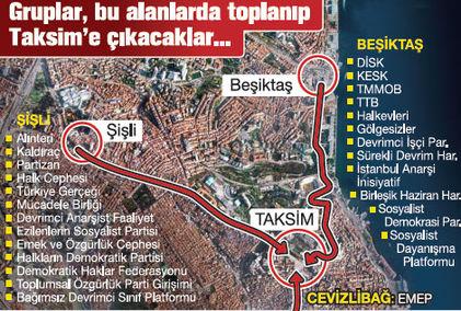 1 Mayıs'ta alınacak önlemler hazır