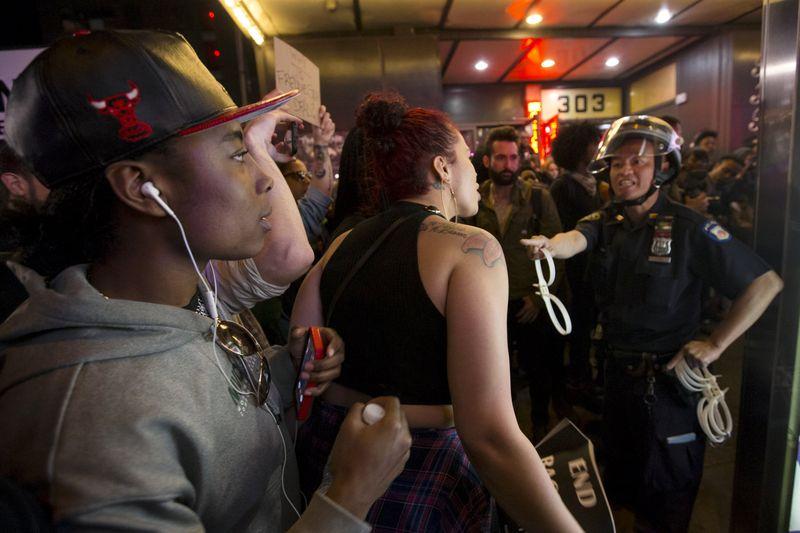 Baltimore protestoları New York'a sıçradı