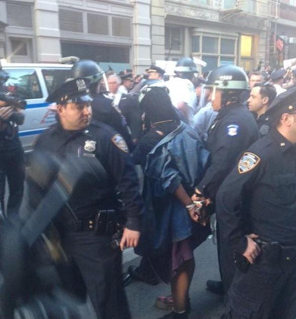 Baltimore protestoları New York'a sıçradı