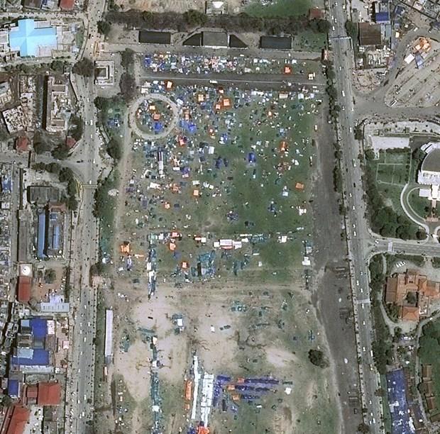 Nepal'deki depremi Google Earth görüntüledi