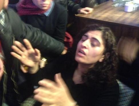 Sebahat Tuncel Beşiktaş'ta biber gazı yedi