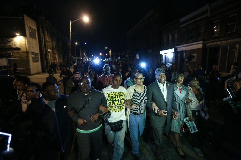 Amerika'da polis şiddetine protesto