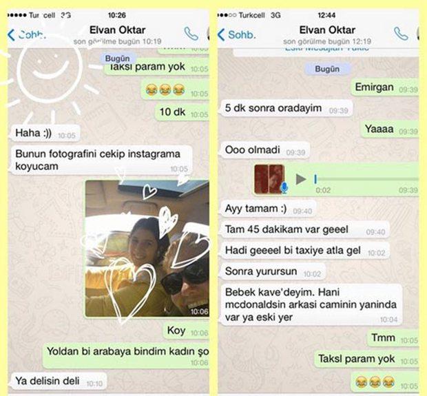 Gülben Ergen otostop çekti