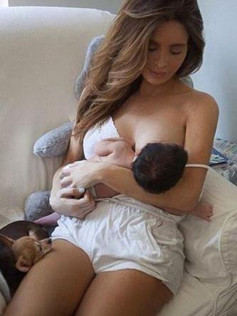 Sarah Stage'nin doğum sonrası fotoğrafları