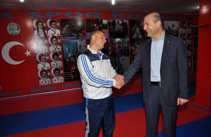 Süleyman Soylu'nun Trabzon'da seçim çalışmaları