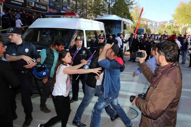 Erzincan'da tehlikeli gerginlik
