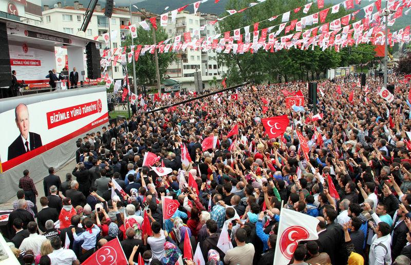 Devlet Bahçeli'nin Bursa mitingi