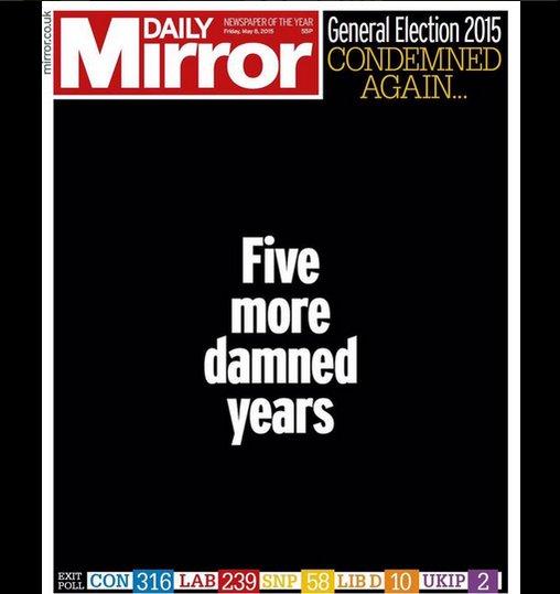 İngiliz Daily Mirror gazetesinden ilginç manşet