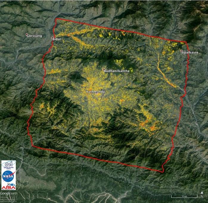NASA’nın kalp atışını algılayan radarı Nepal'i izliyor
