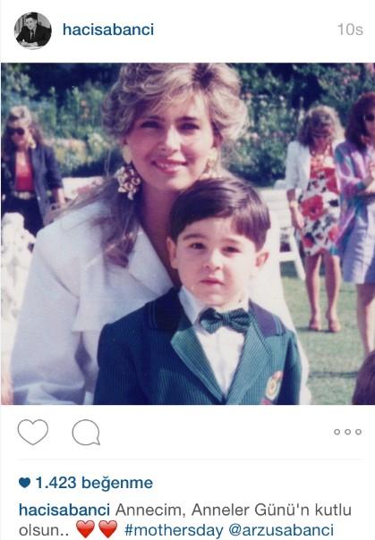 Hacı Sabancı ile Deren Talu'nun çocukluk fotoğrafları