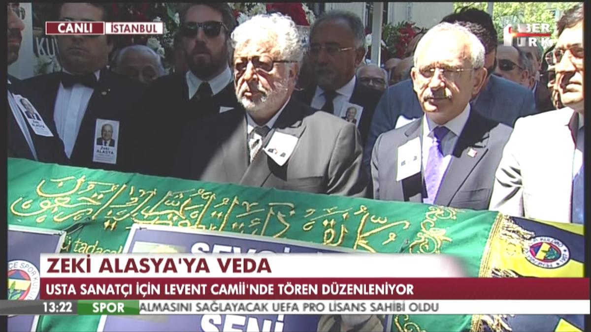 Zeki Alasya son yolculuğuna uğurlandı