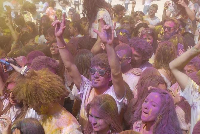 Eskişehir'de yapılan koşudan renkli görüntüler