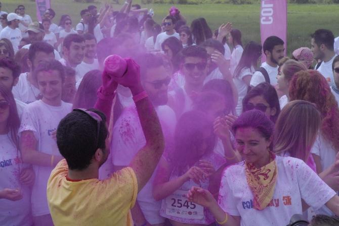 Eskişehir'de yapılan koşudan renkli görüntüler