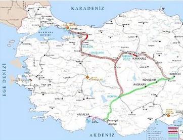 Antalya-İstanbul hızlı trenle 4,5 saate inecek