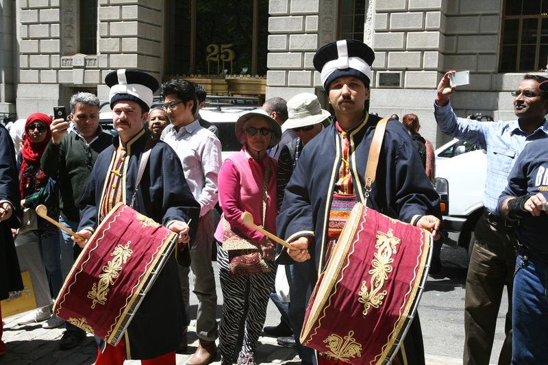 New York'ta mehteran coşkusu