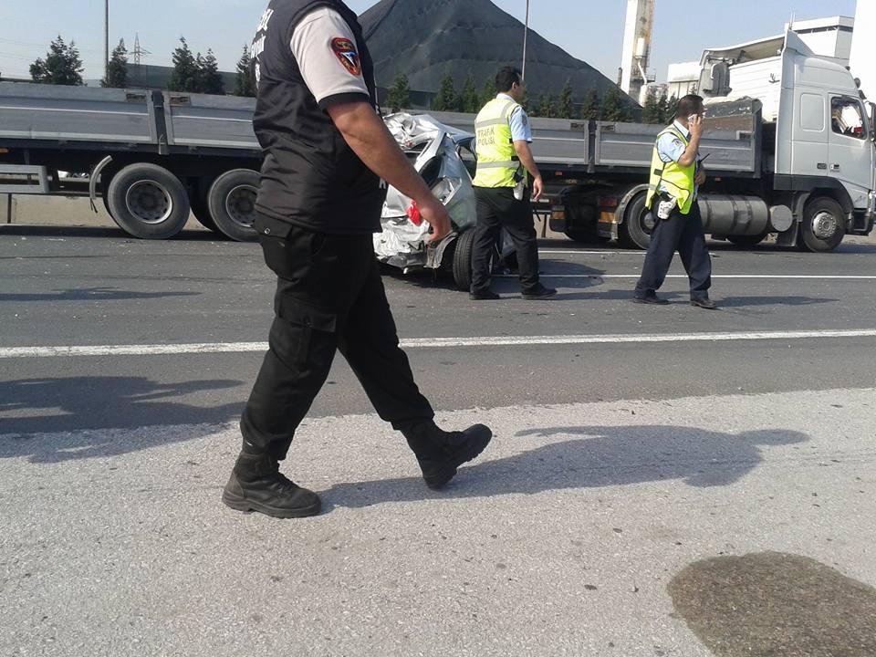 TEM Dilovası'nda trafik kazası: 1 ölü