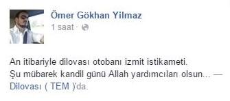 TEM Dilovası'nda trafik kazası: 1 ölü