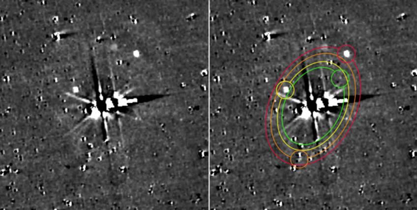 NASA Plüton ve beş uydusunu fotoğrafladı