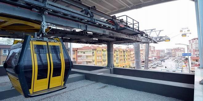 Yenimahalle-Şentepe teleferik hattı açıldı