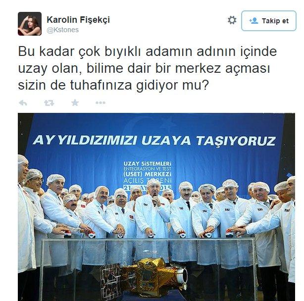 Karolin Fişekçi'nin bıyık rahatsızlığı