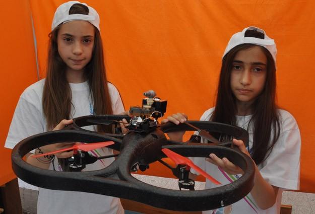 Çorumlu öğrenciler mini İHA üretti