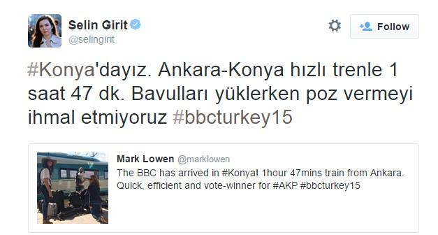 Selin Girit AK Parti'nin icraatını görmezden geldi