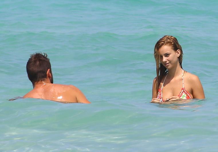 Adriana Lima ve eski kocası Marko yeni sevgilileriyle