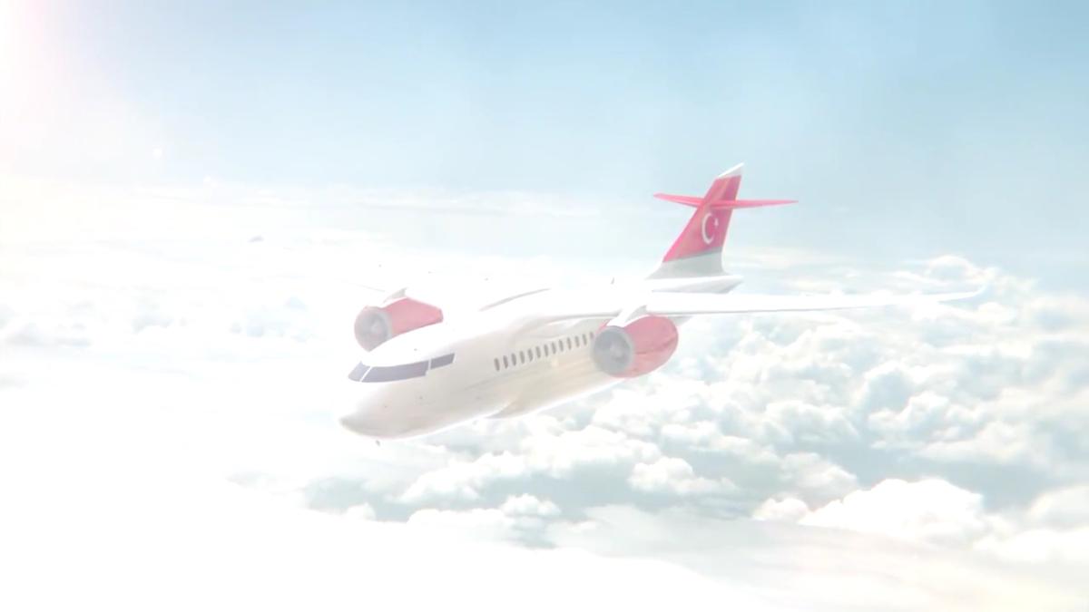 Başbakan Davutoğlu'nun yerli uçak projesi konuşması