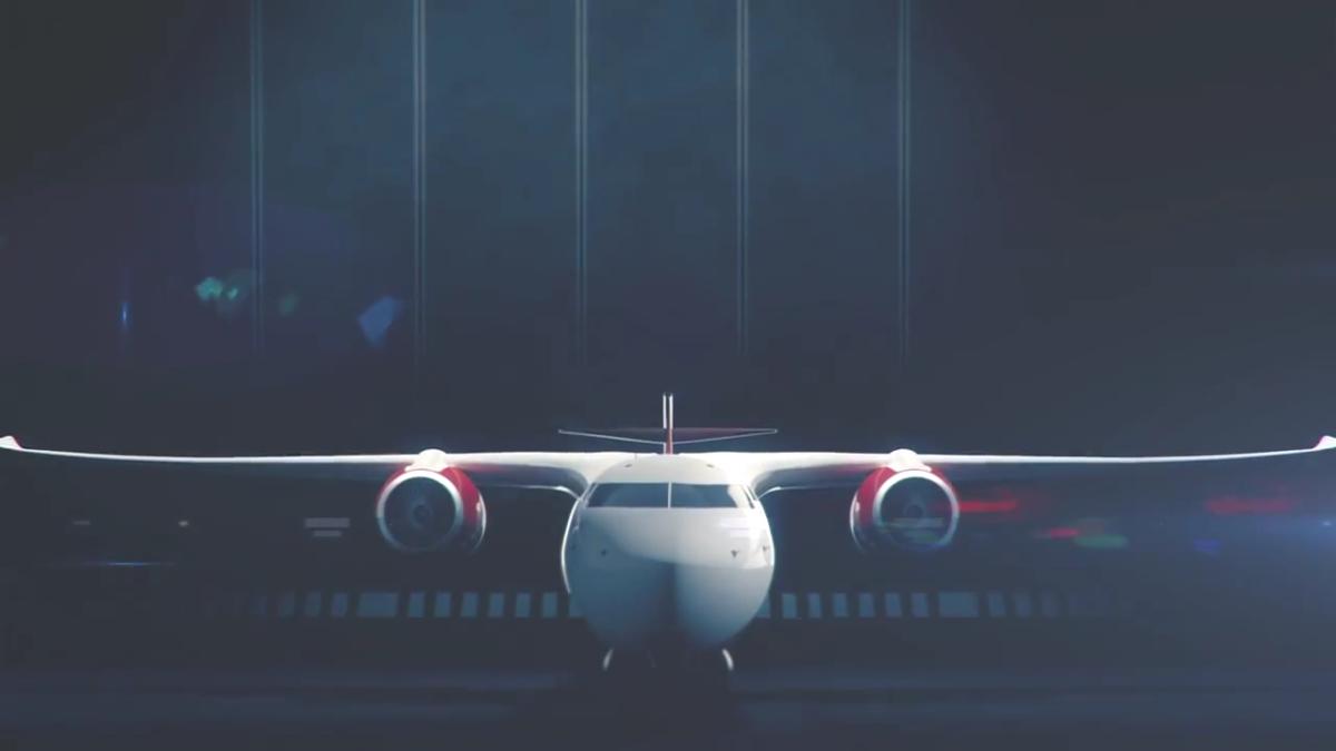 Başbakan Davutoğlu'nun yerli uçak projesi konuşması