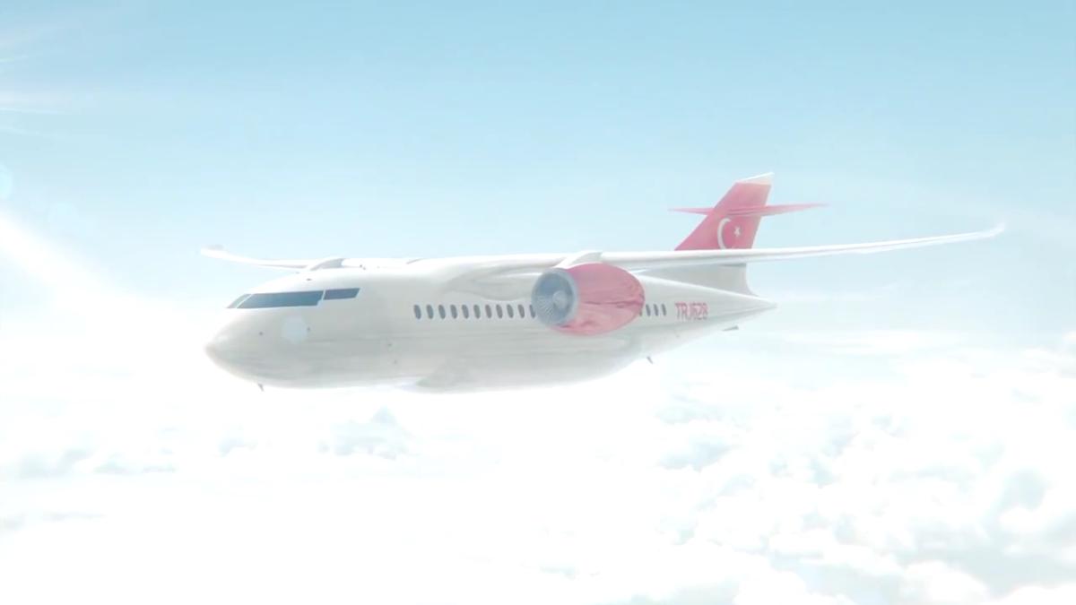 Başbakan Davutoğlu'nun yerli uçak projesi konuşması